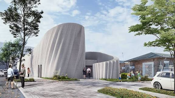 3D Printed Office Spaces